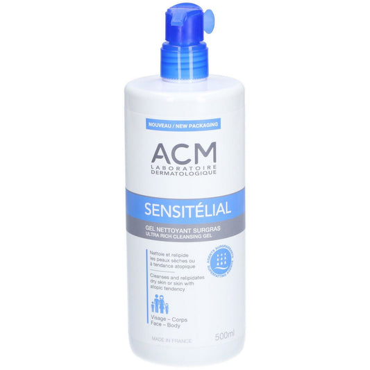 Laboratoire ACM Laboratoire ACM, Sensitelial, Reinigung, Duschgel, Sehr trockene bis potenziell atopische empfindliche Haut, 