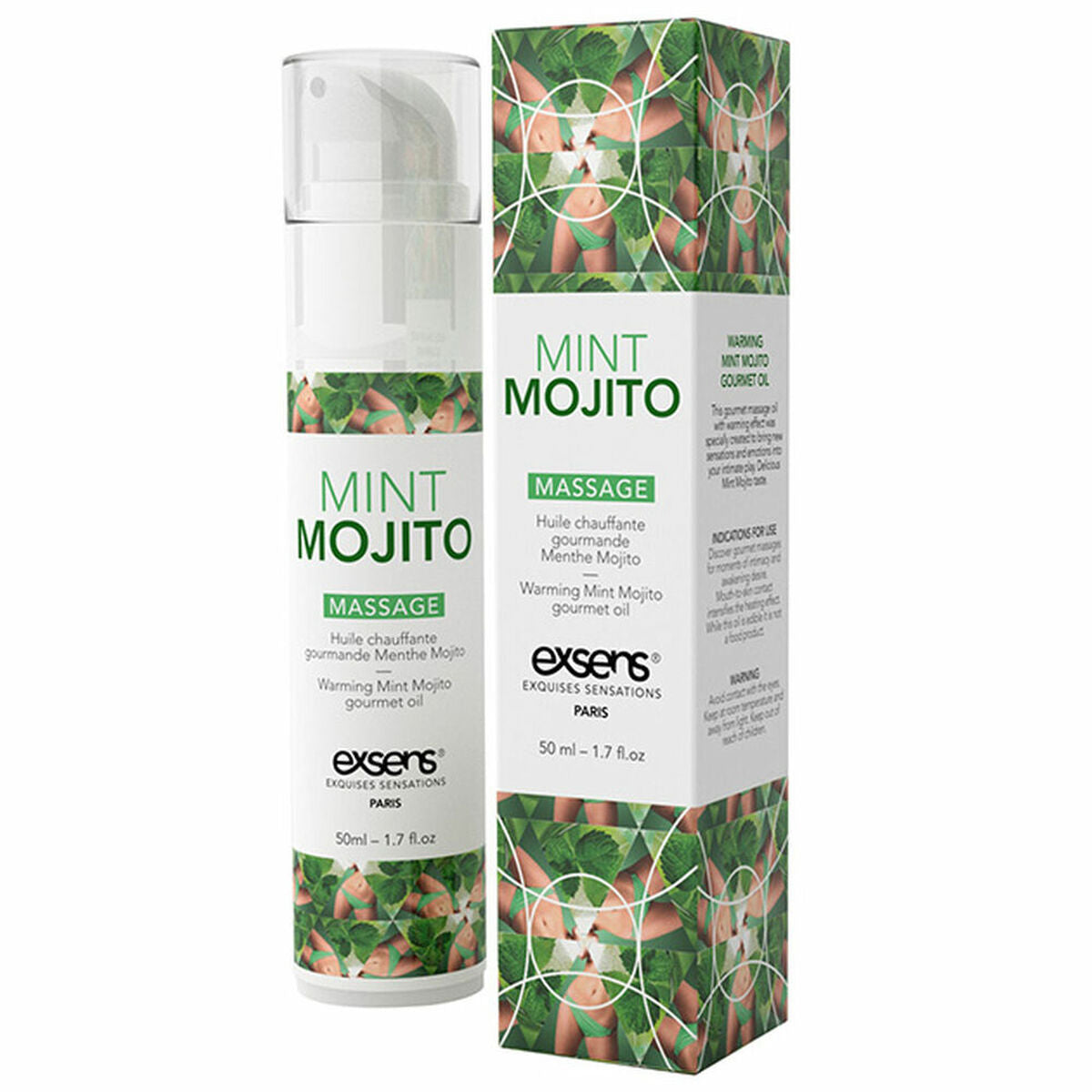 Erotisches Massageöl Exsens 3760139882096 50 ml