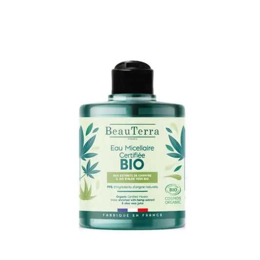 BEAUTERRA BEAUTERRA Agua Micelar Bio 500 ml Mizellenwasser zur Reinigung Kosmetik