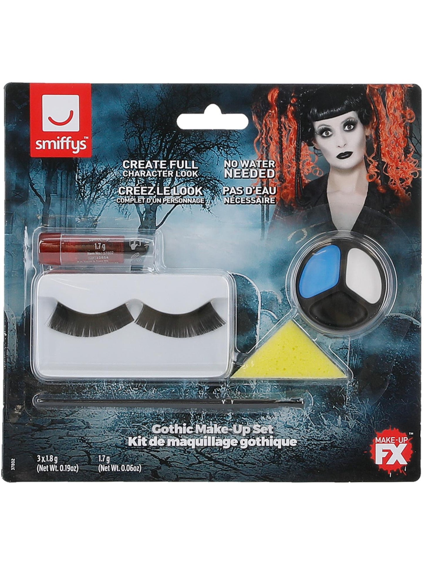 COSMETIC Smiffys Make-Up FX, Gothic Glamour Kit, White CD für Unisex