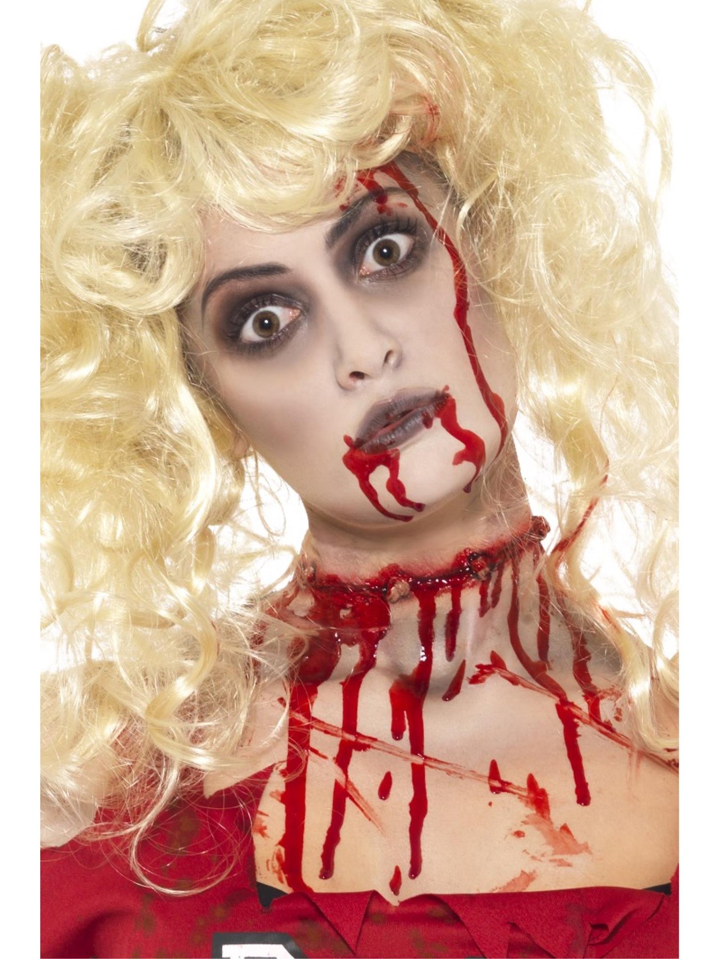Smiffys Make-Up FX, Zombie Kit, Red CD für Unisex