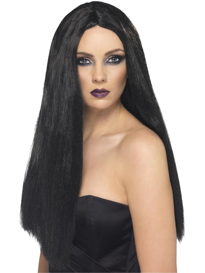Witch Wig Black für Damen