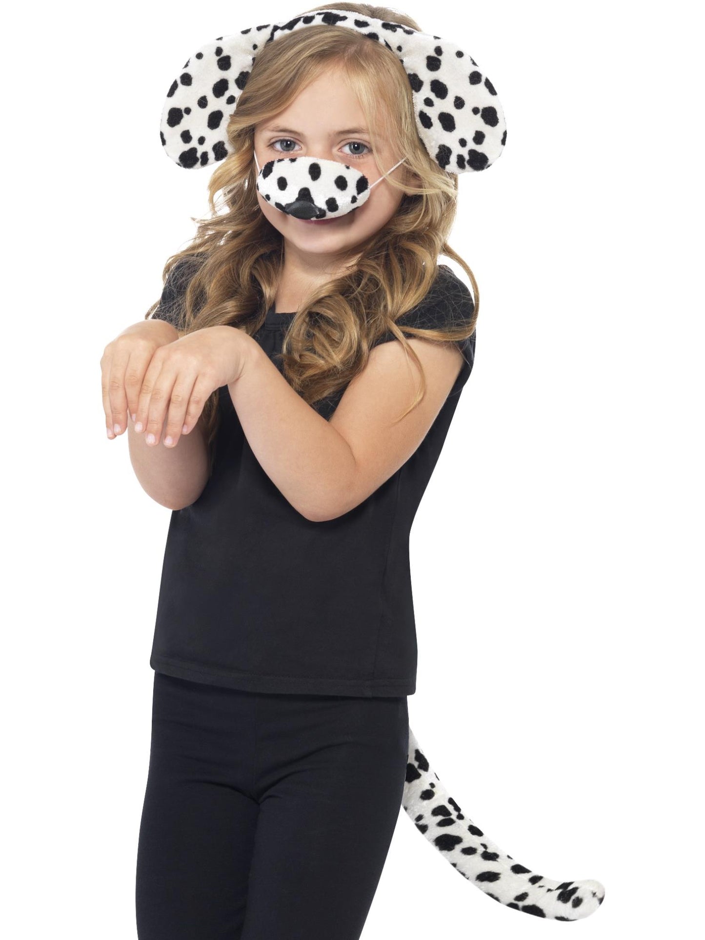 Smiffys DOG Dalmatian Kit, Black & White für Unisex