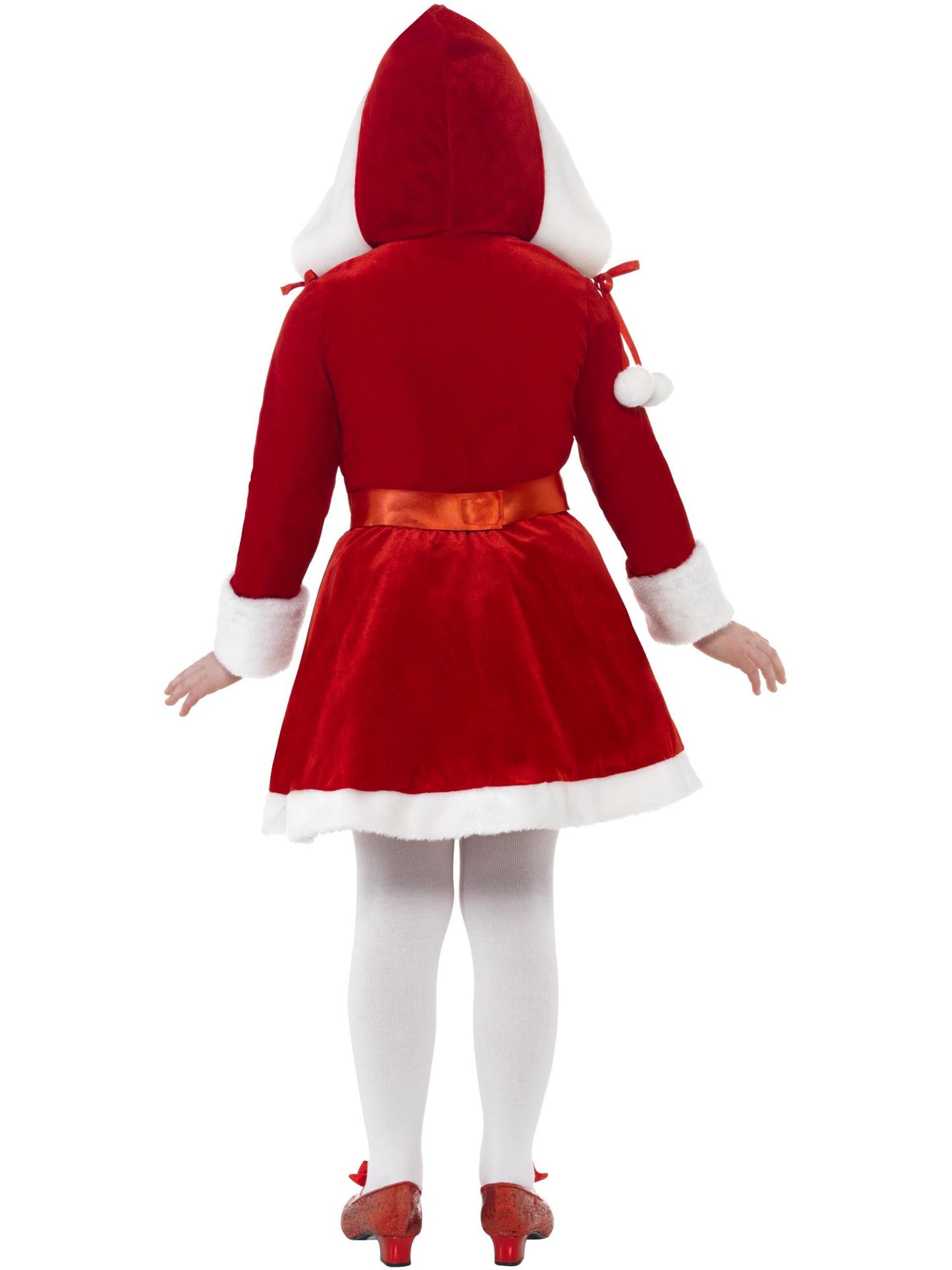 Smiffys Little Miss Santa Costume, Red CS für Mädchen