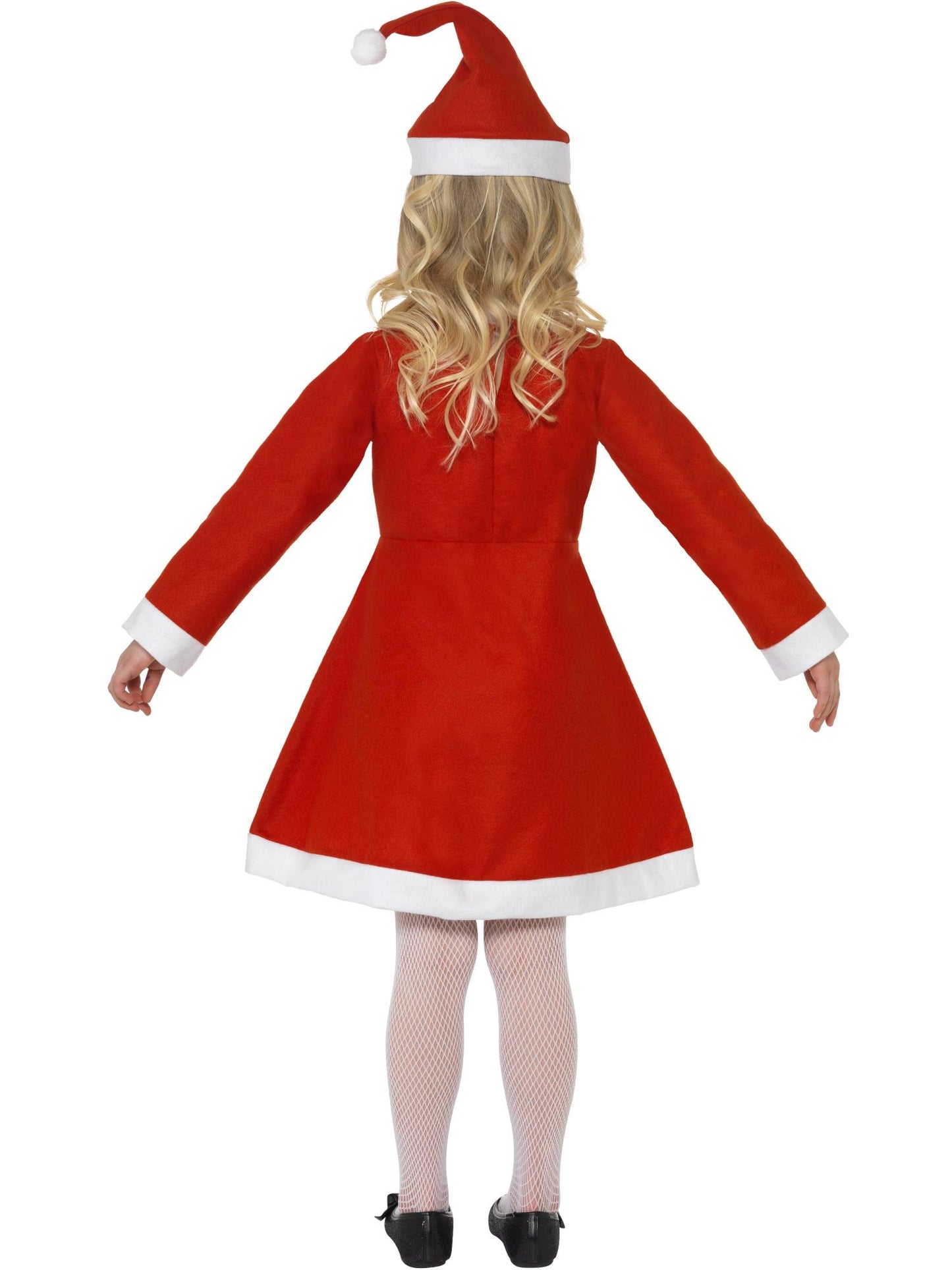 Smiffys Santa Mädchenkostüm, Red CS