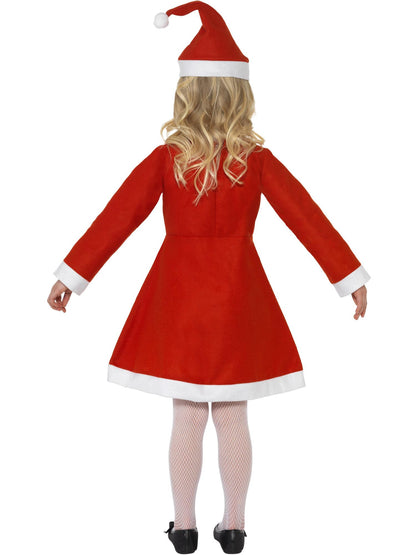 Smiffys Santa Mädchenkostüm, Red CS