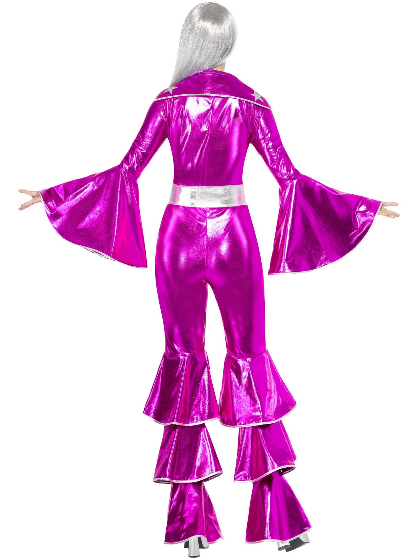Smiffys DISCO 70s Dancing Dream Costume, Pink CS für Damen