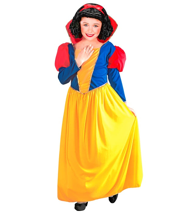 Märchenprinzessin-Kleid mit elegantem Stehkragen für Fasnacht und Karneval