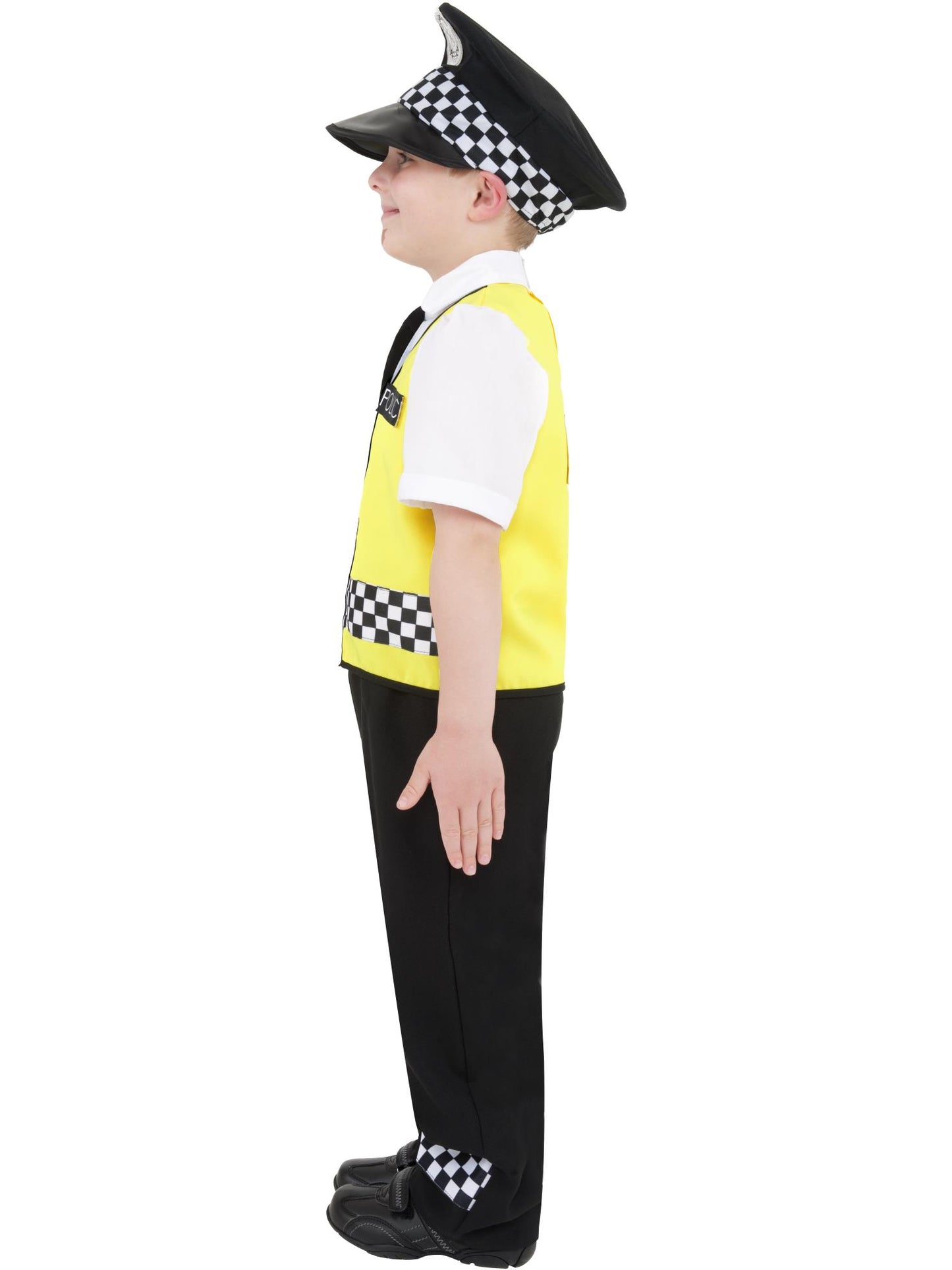 Smiffys COPS&ROBS Police Costume, Black CS für Unisex