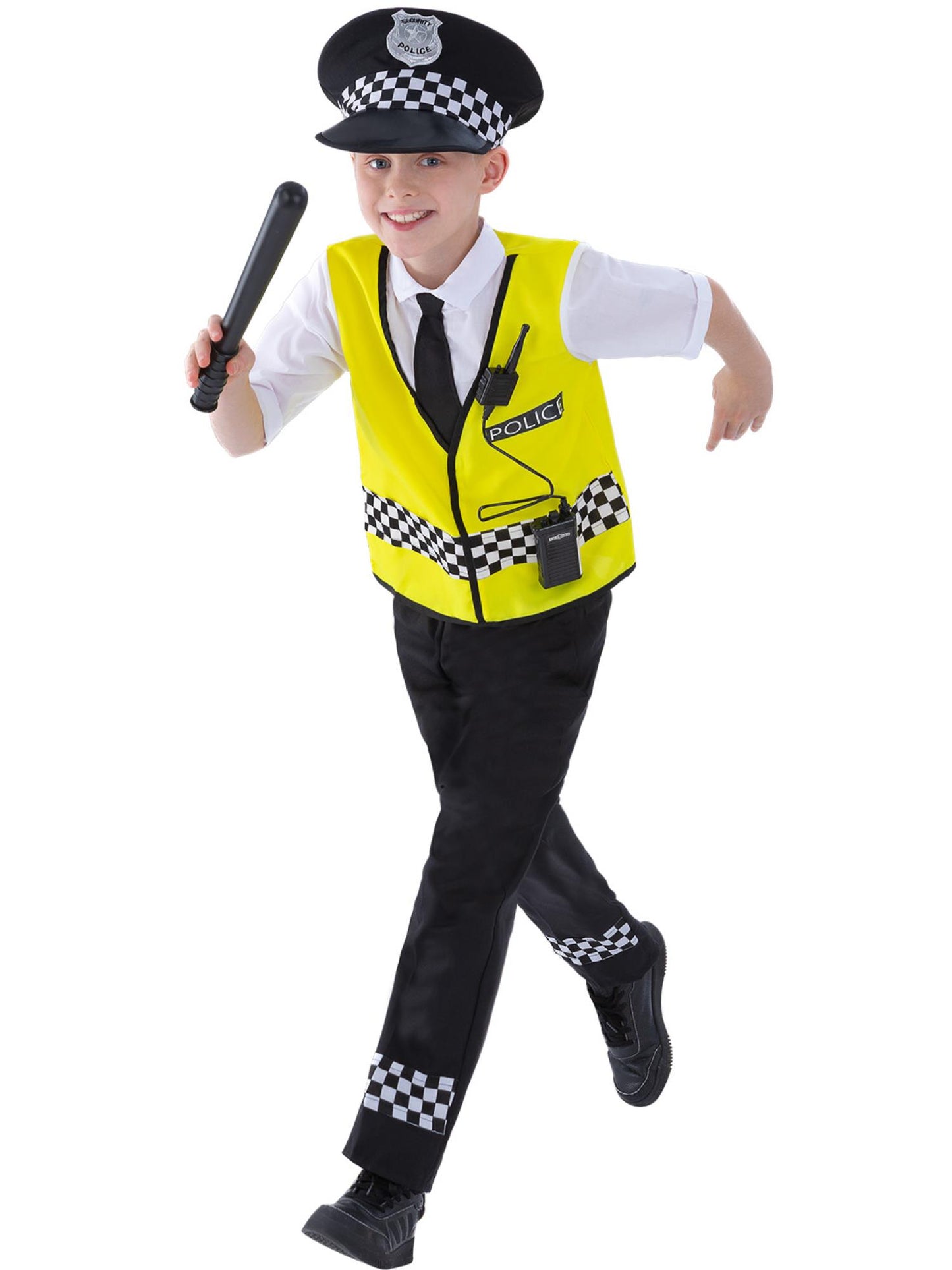 Smiffys COPS&ROBS Police Costume, Black CS für Unisex