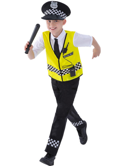 Smiffys COPS&ROBS Police Costume, Black CS für Unisex