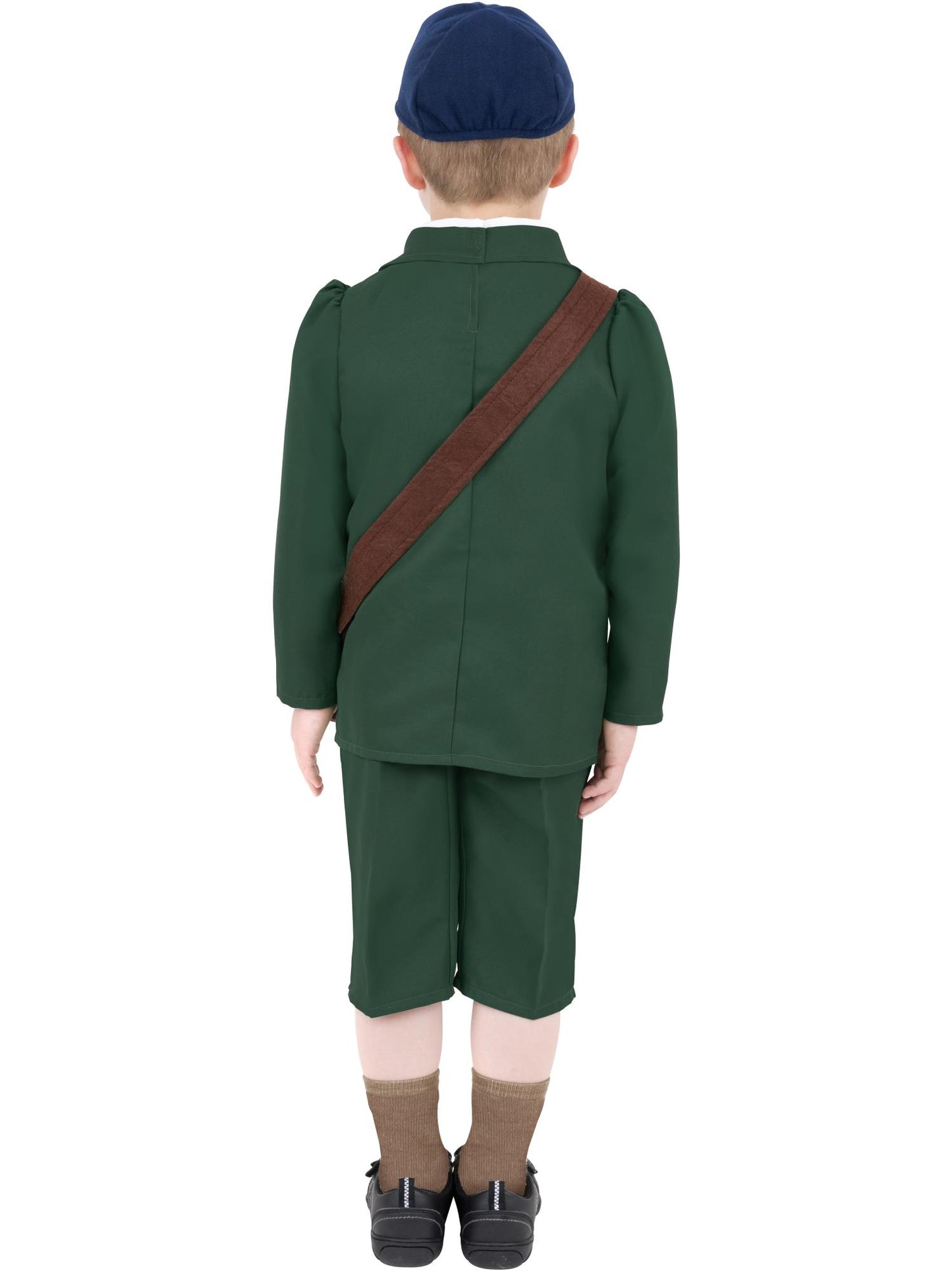 Smiffys 1940S World War II Evacuee Jungenkostüm, Green CS