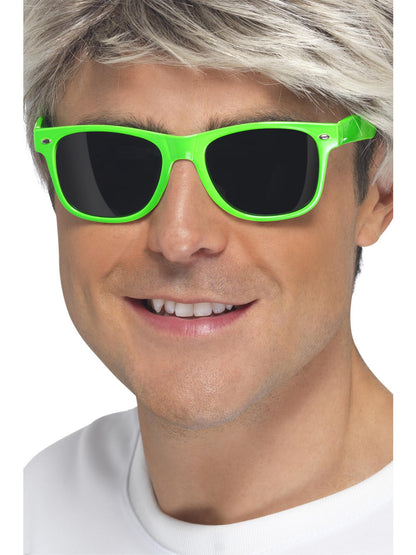 Smiffys Neon-Brille assortierte Farbe für Erwachsene – Produktansicht