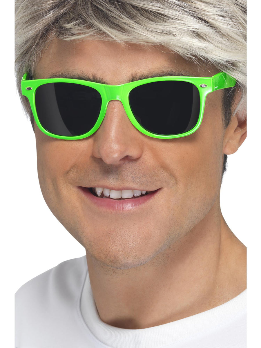 Smiffys Neon-Brille assortierte Farbe für Erwachsene – Produktansicht