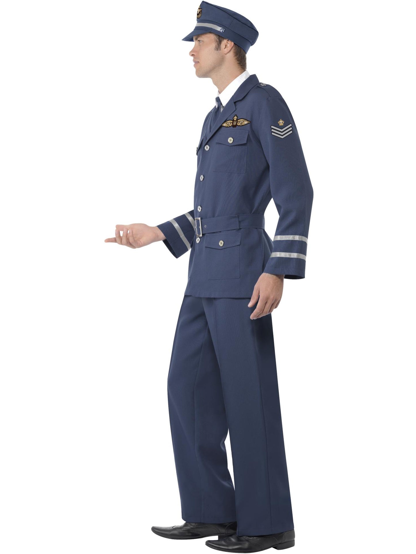 Smiffys 1940S WW2 Air Force Captain Costume, Blue CS für Herren