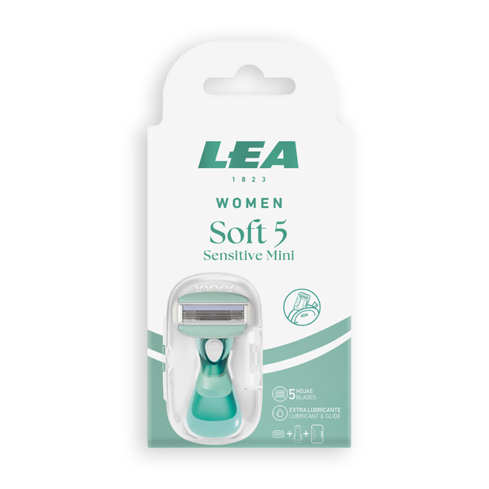 LEA Women Soft 5 Sensitive Mini Rasierer, 1 Stück