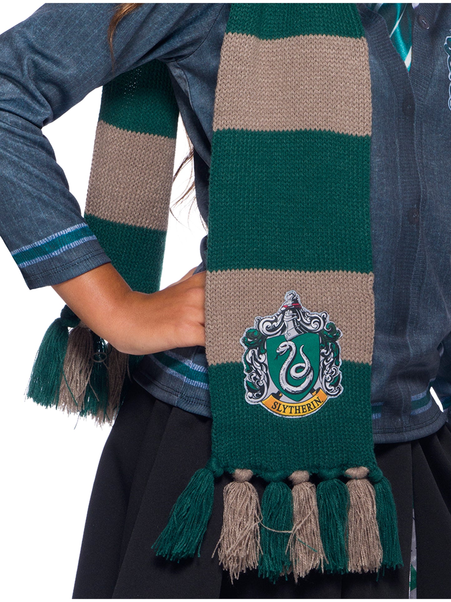 Rubies Slytherin Scarf Deluxe Clothing Accessories