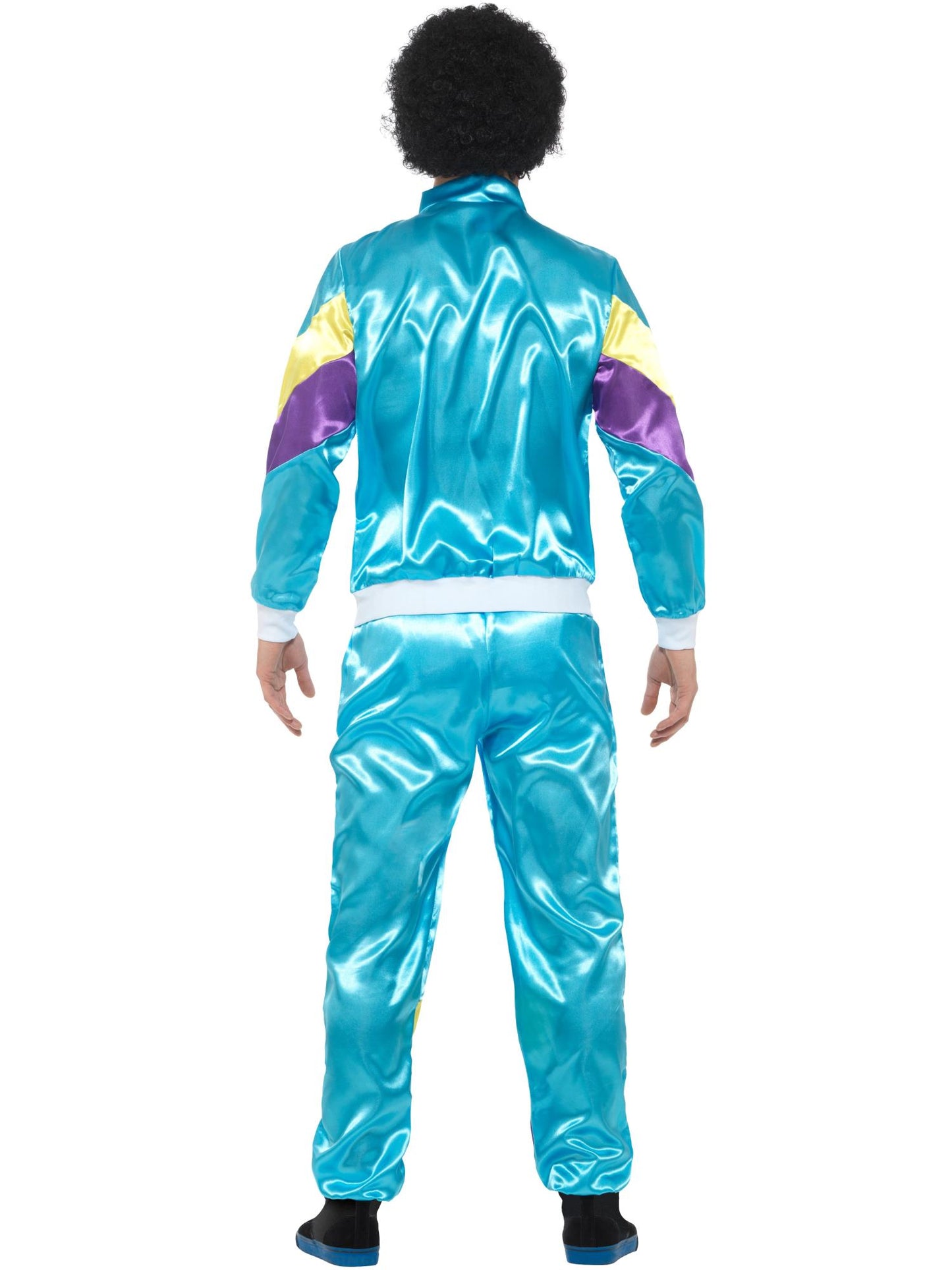 Smiffys 1980S 80s Height of Fashion Shell Suit Costume, Blue CS für Unisex