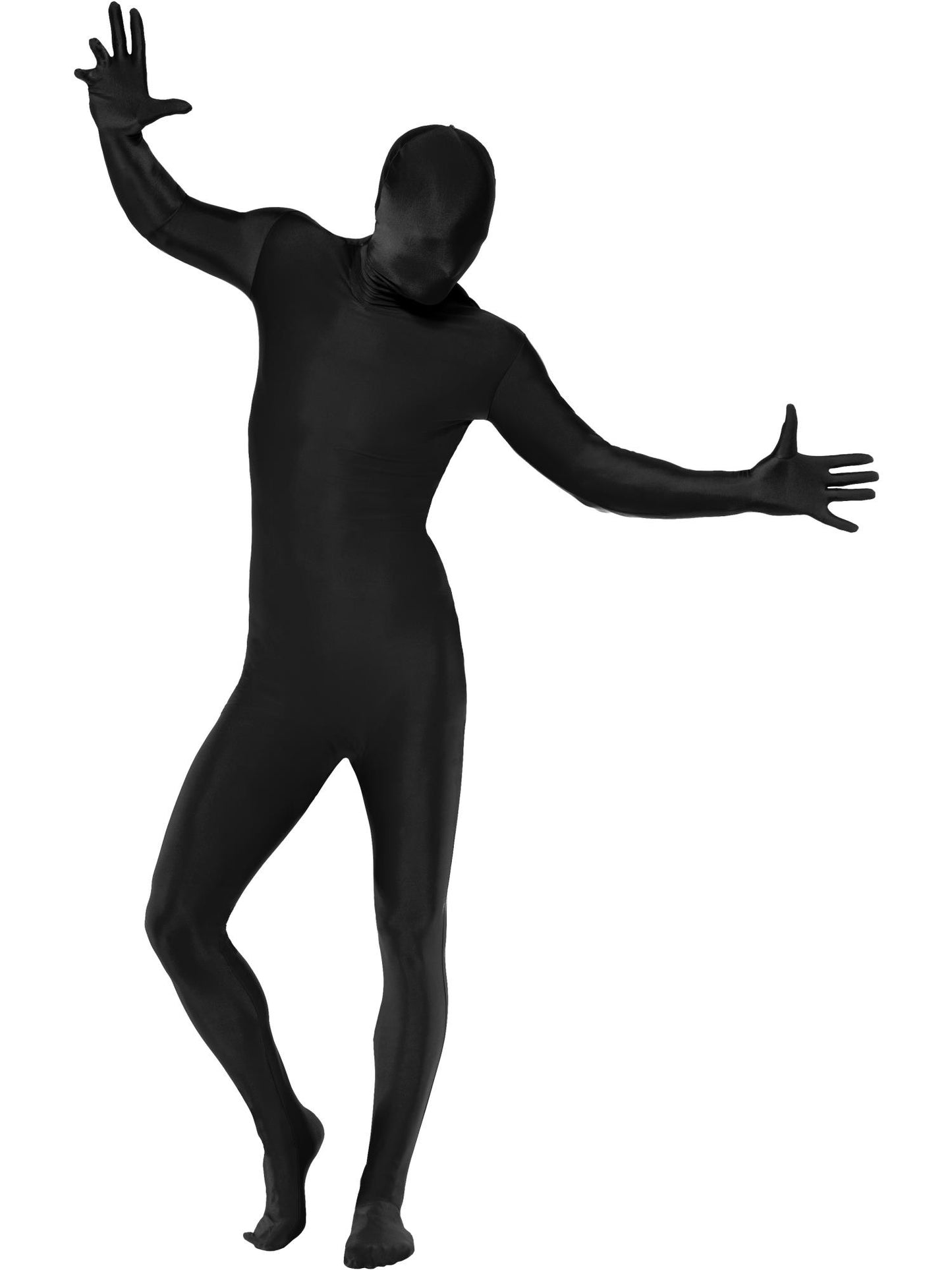 Smiffys COMEDY Second Skin Suit, Black CS für Unisex