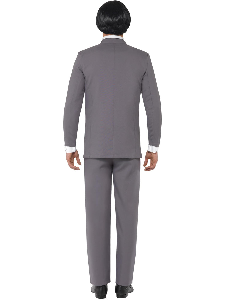 Smiffys MUSICICONS Fab Four Kostüm grau für Herren mit Jacke und Hose – Detailansicht