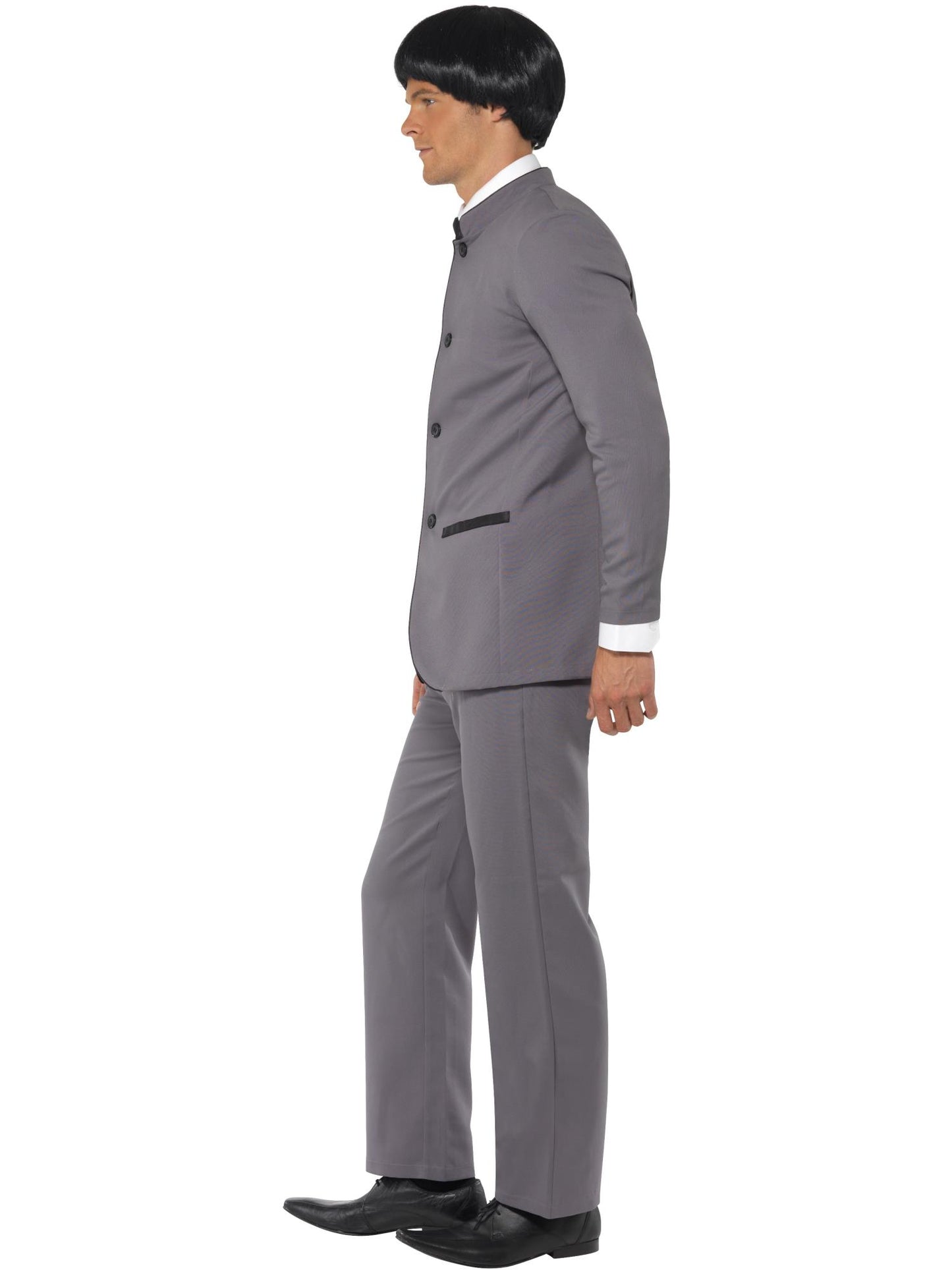 Smiffys MUSICICONS Fab Four Iconic Costume, Grey CS für Herren