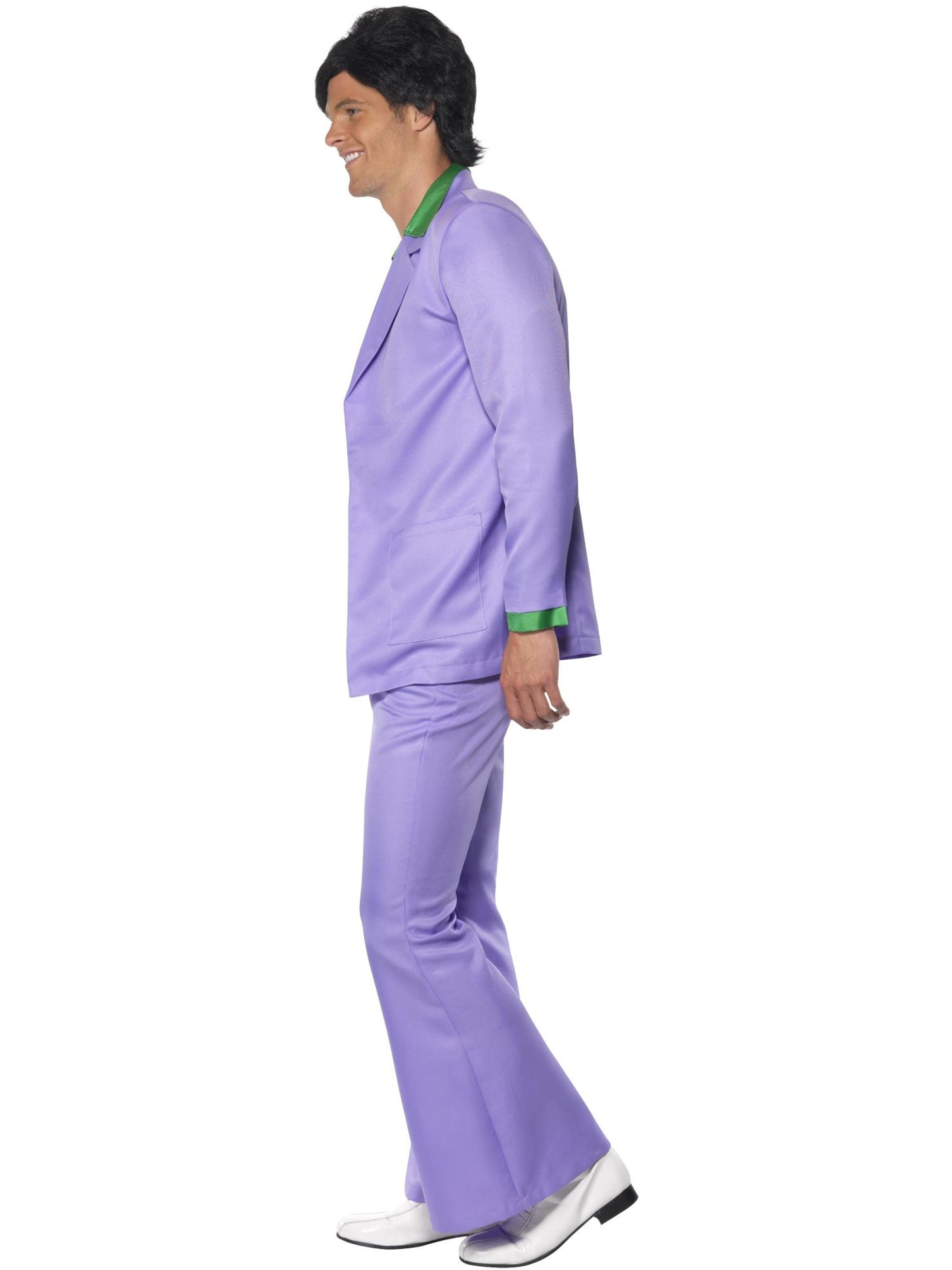 Smiffys 1970S Lavender 70s Suit Costume, Purple CS für Herren