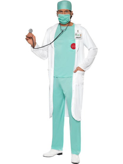 Smiffys DOCTORNURS Doctor Costume, Green CS für Unisex