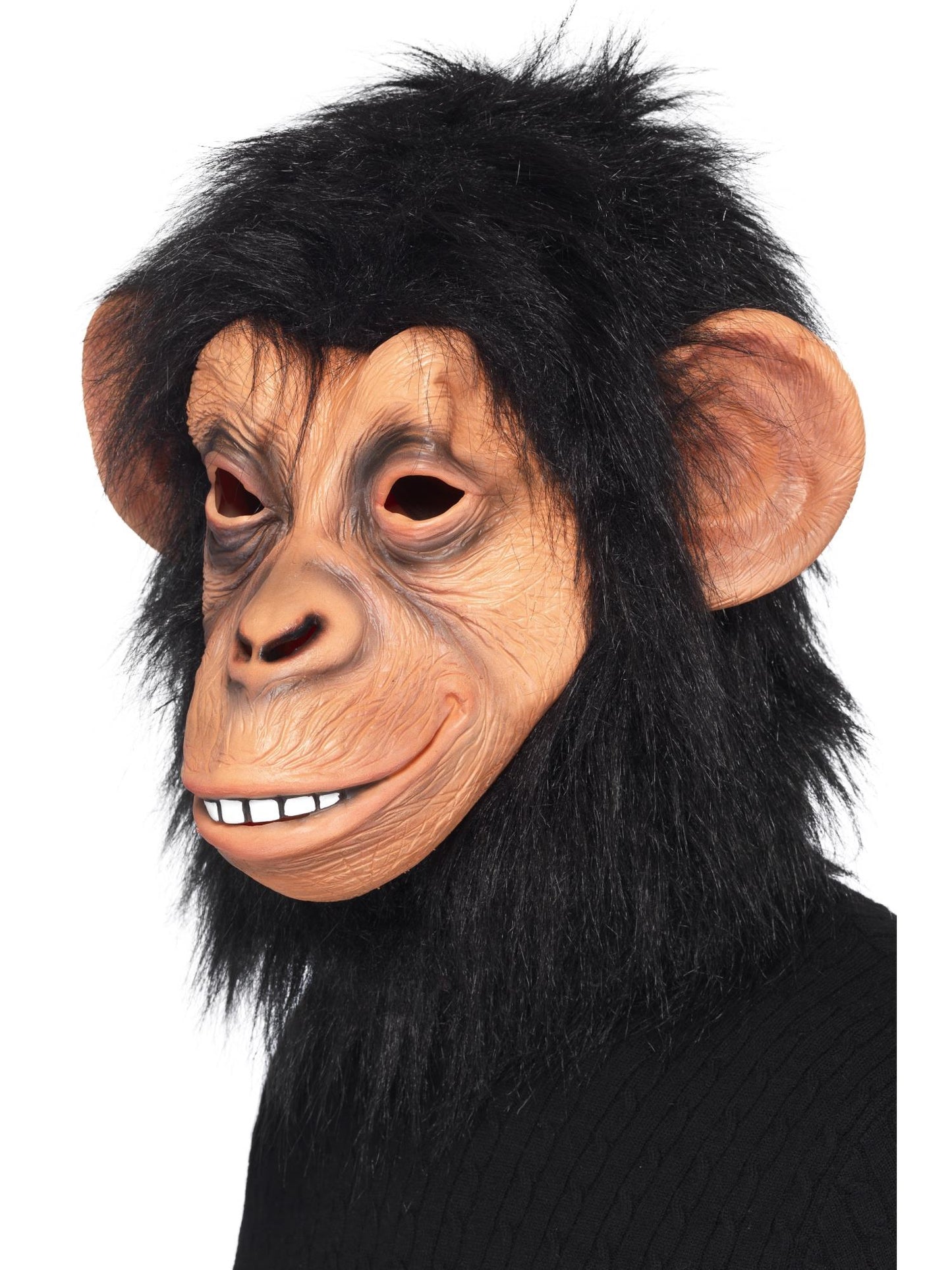 Smiffys MONKEY Chimp Mask, Black für Unisex