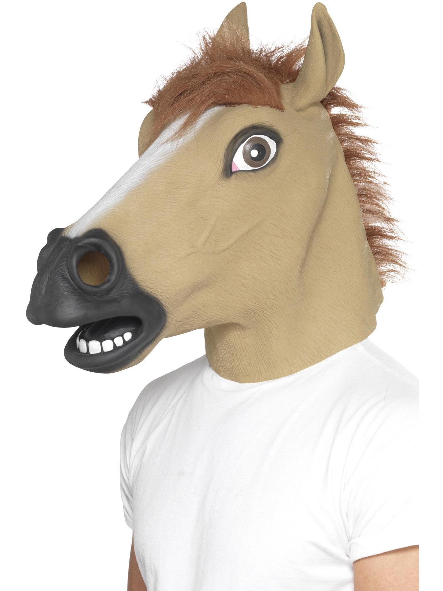 Smiffys Horse Mask, Brown für Unisex
