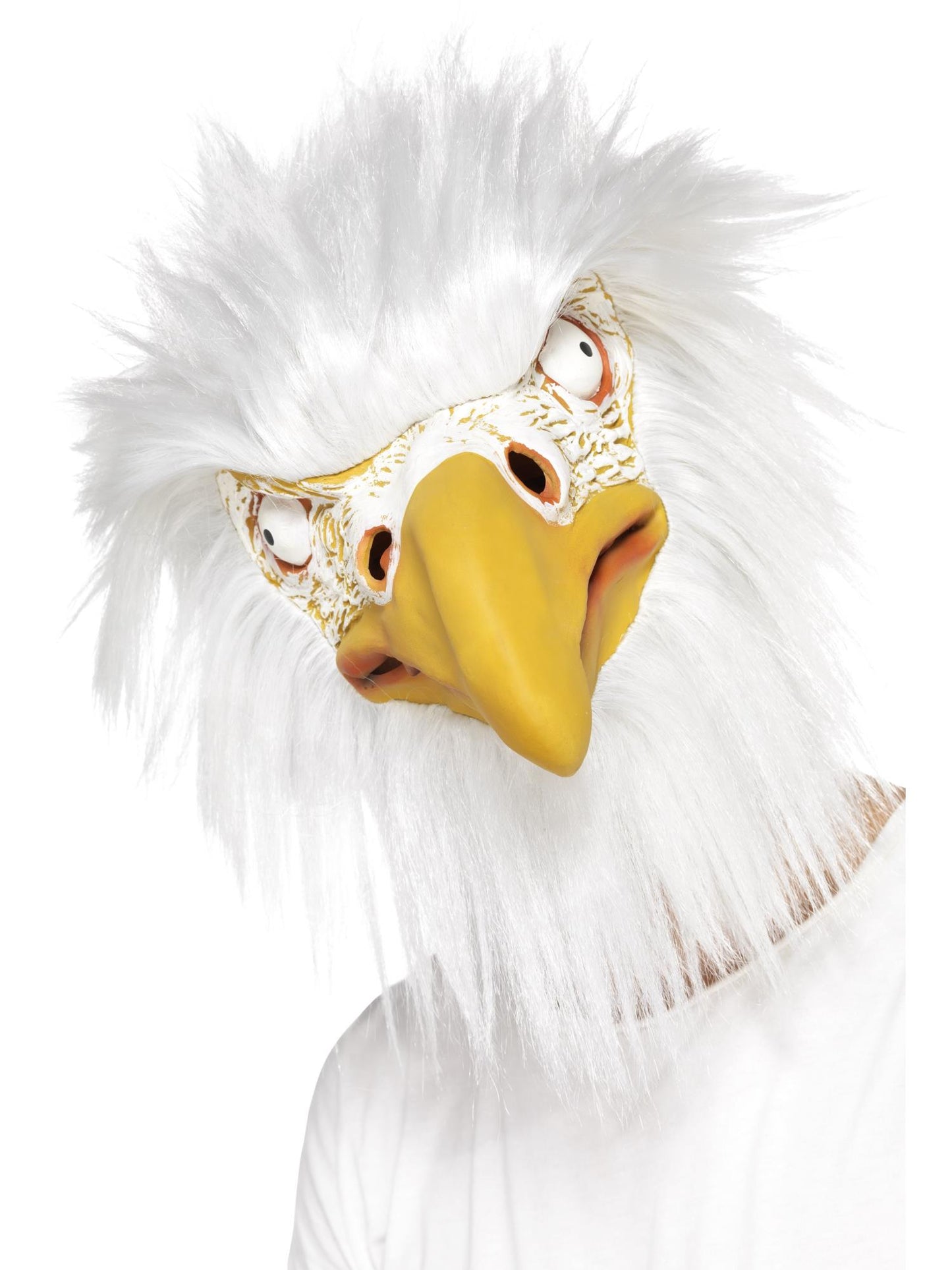 Smiffys BIRD Eagle Mask, Full Overhead, White für Unisex