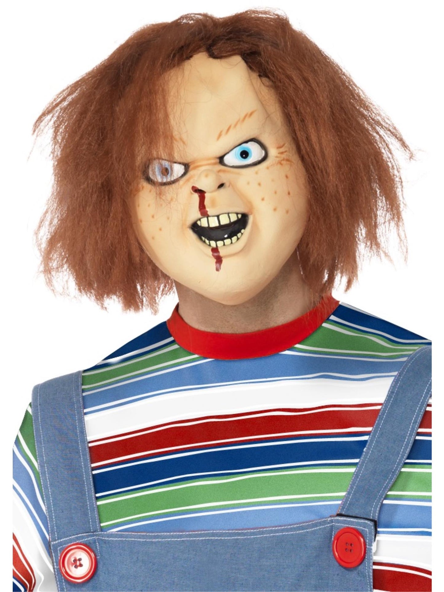 Smiffys Chucky Latex Mask, Brown für Herren