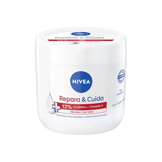 NIVEA NIVEA Repara y Cuida 12 Glicerina Vitamina E Körperlotion 400 ml Kosmetik