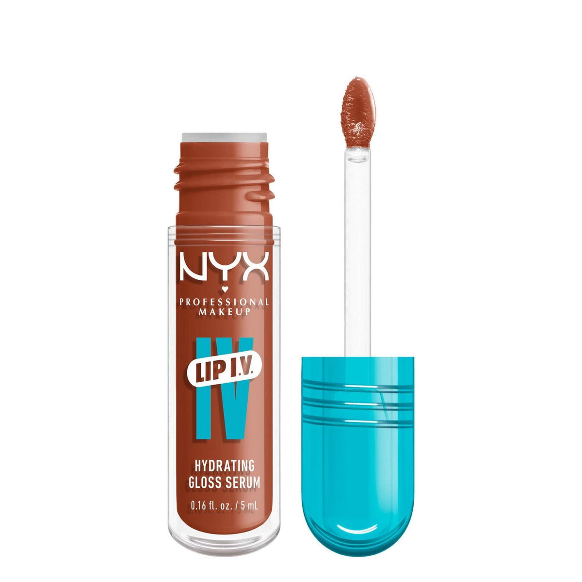 NYX Lip IV Gloss 01 Caramel Drip 5 ml
