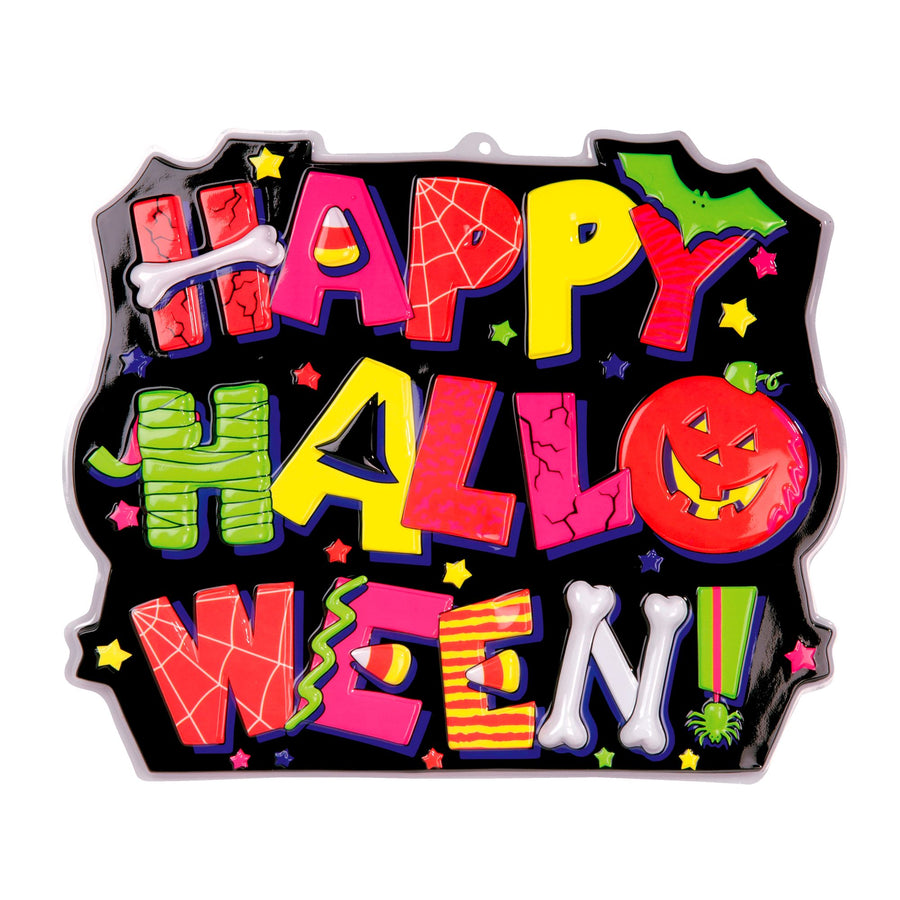 "3D WANDBILD HAPPY HALLOWEEN" 45x53 cm – Detailansicht