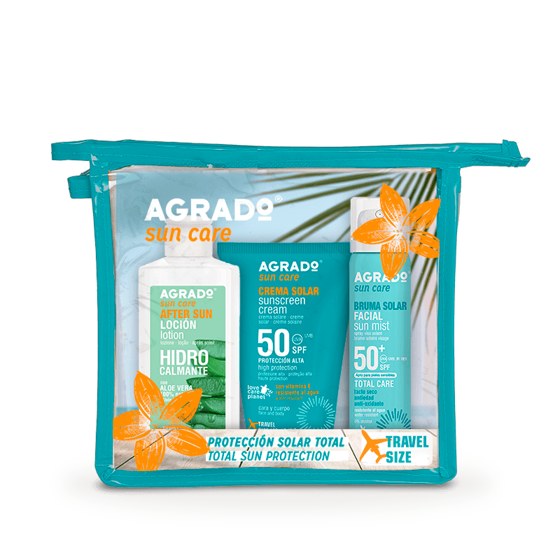 AGRADO AGRADO Neceser Solar Travel Kit Kosmetik Reise-Set