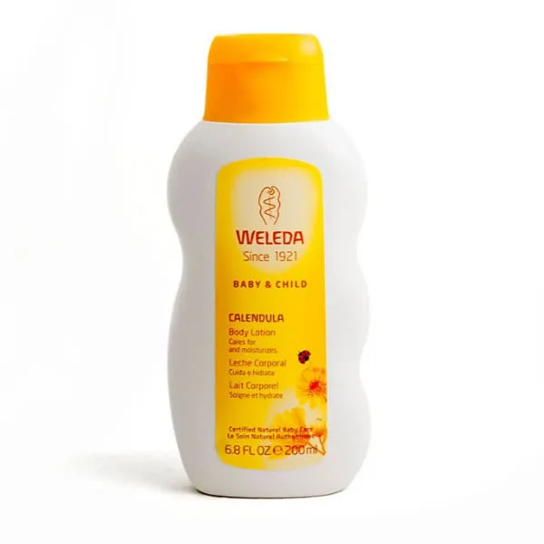 WELEDA WELEDA Calendula Pflegemilch 200 ml Hautpflege Lotion Kosmetik