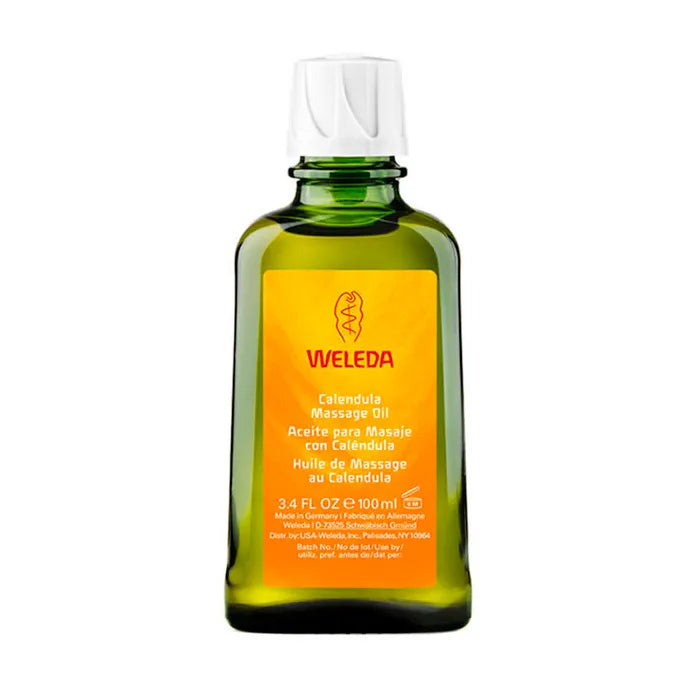 WELEDA WELEDA Calendula Massageöl 100 ml natürliche Hautpflege sanftes Massageöl Kosmetik