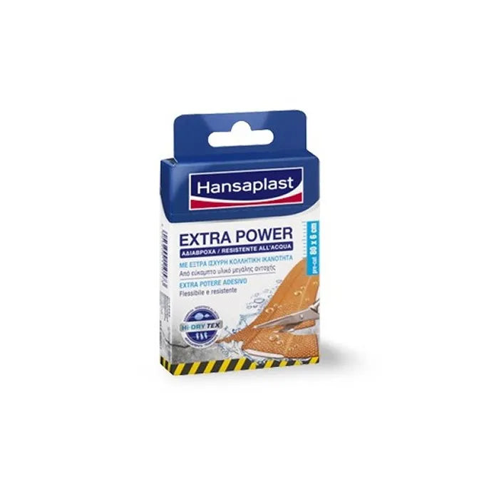 HANSAPLAST HANSAPLAST Extra Strong Pflaster 80 cm x 6 cm 8 Stück Kosmetik