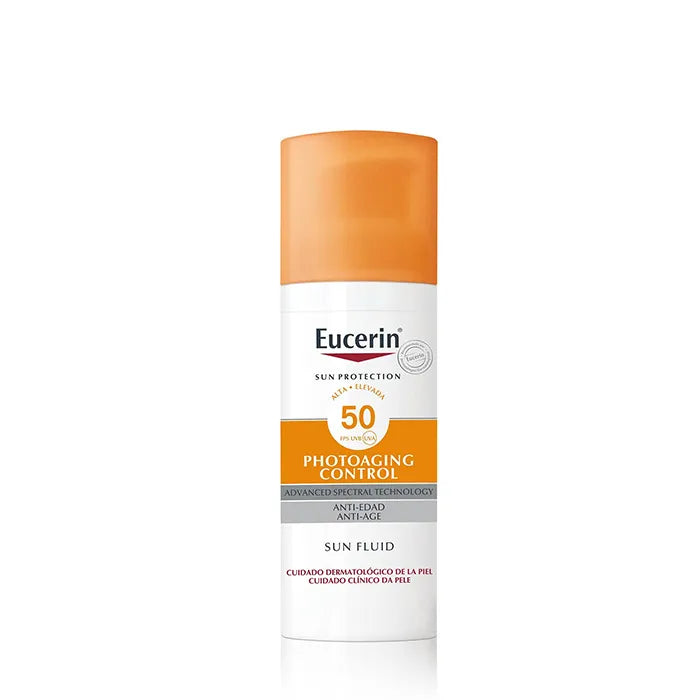 EUCERIN Eucerin Sun Fluid Anti Age LSF 50 Sonnenschutz 50 ml Sonnenpflege