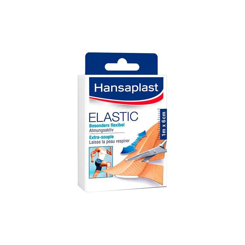 HANSAPLAST HANSAPLAST Elastic Tira elastisches Pflaster 1 m x 6 cm Kosmetik