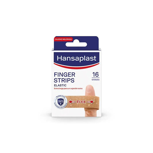 HANSAPLAST HANSAPLAST Elastic Finger Strips 16 Stück elastische Fingerpflaster Kosmetik