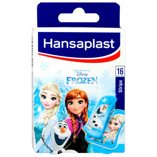 HANSAPLAST HANSAPLAST Kids Frozen Strips Pflaster für Kinder mit Frozen-Motiv 10 Stück Kosmetik