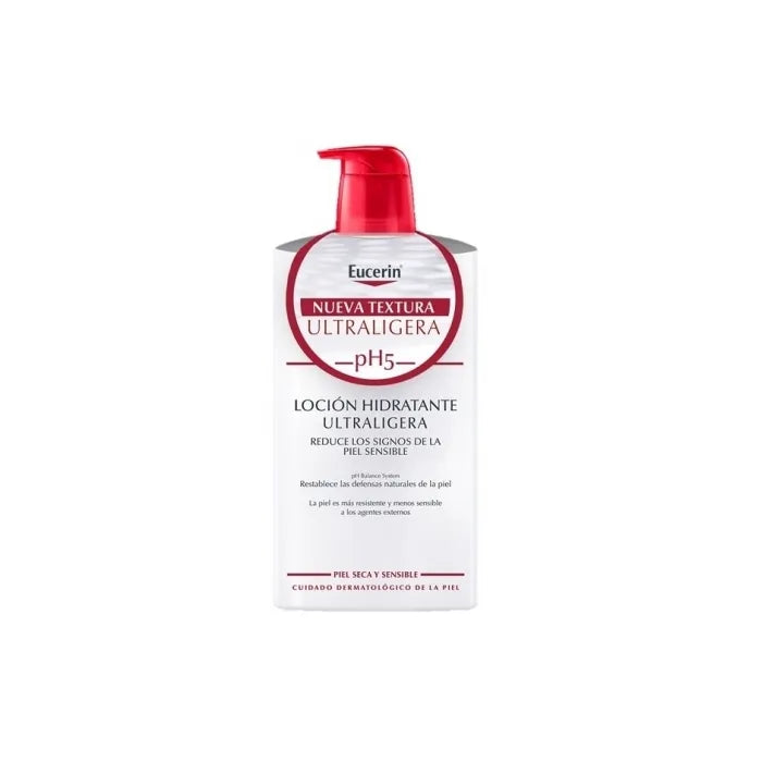 EUCERIN Eucerin pH5 Ultra Light Lotion 1000 ml leichte Körperpflege Lotion Bodylotion