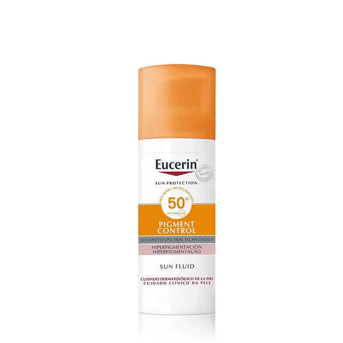 EUCERIN EUCERIN Sun Protection Fluid Pigment Control SPF 50 Sonnenschutz 50 ml Sonnenpflege