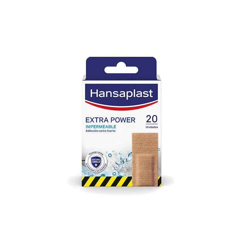 HANSAPLAST HANSAPLAST Extra Strong Pflaster 76 x 26 mm 20 Stück Dressings Kosmetik