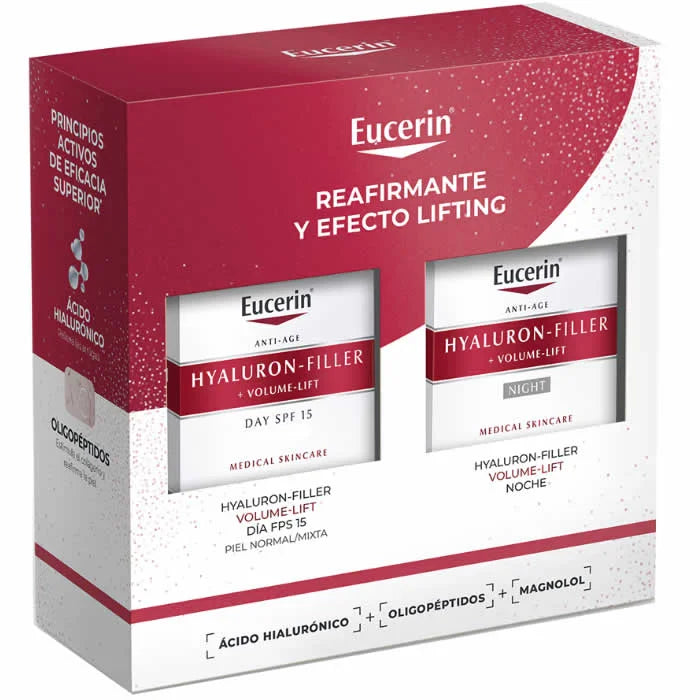 EUCERIN Eucerin Hyaluron Filler Volume Lift Tagescreme SPF 15 50 ml Set 2 Stück Gesichtscreme