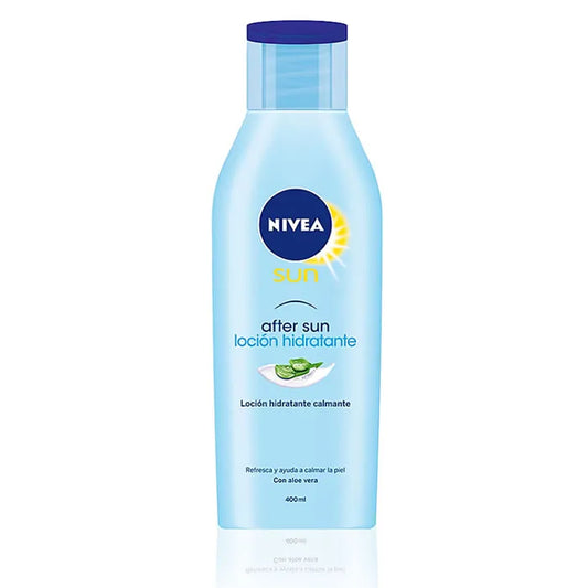 NIVEA NIVEA Sun After Sun Feuchtigkeitsspendende Lotion mit Bio Aloe Vera 400 ml Bodylotion