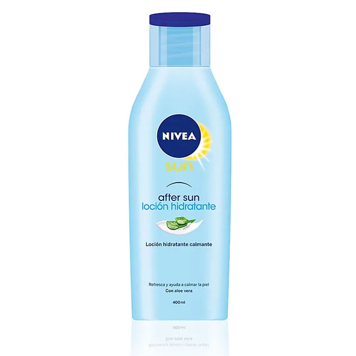 NIVEA NIVEA Sun After Sun Feuchtigkeitsspendende Lotion mit Bio Aloe Vera 400 ml Bodylotion