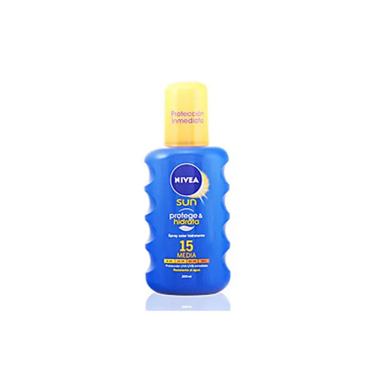 NIVEA NIVEA Sun Schutz und Pflege Spray SPF 15 200 ml Sonnenschutz Spray Sonnenpflege