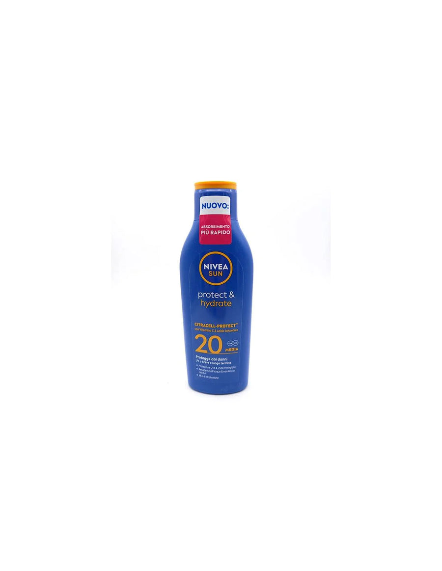 NIVEA NIVEA Sun Protege e Hidrata Sonnenmilch SPF 20 200 ml Sonnenpflege
